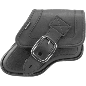 SADDLEMEN Swing Arm Bag - Black - DYNA '96-'05 EX000955A